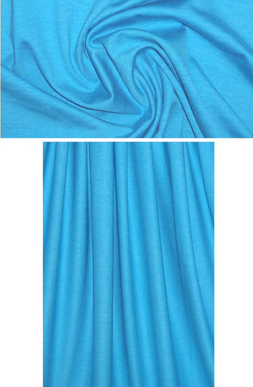 famous designer modal/wool jersey knit - cornflower 1.9 yd