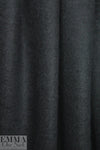NY designer 'furry' wool blend coating - black 2.75 yd