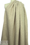 NY designer brushed boucle' wool blend coating - oatmeal