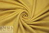 NY designer 'furry' wool blend coating - yellow curry 1.25 yds