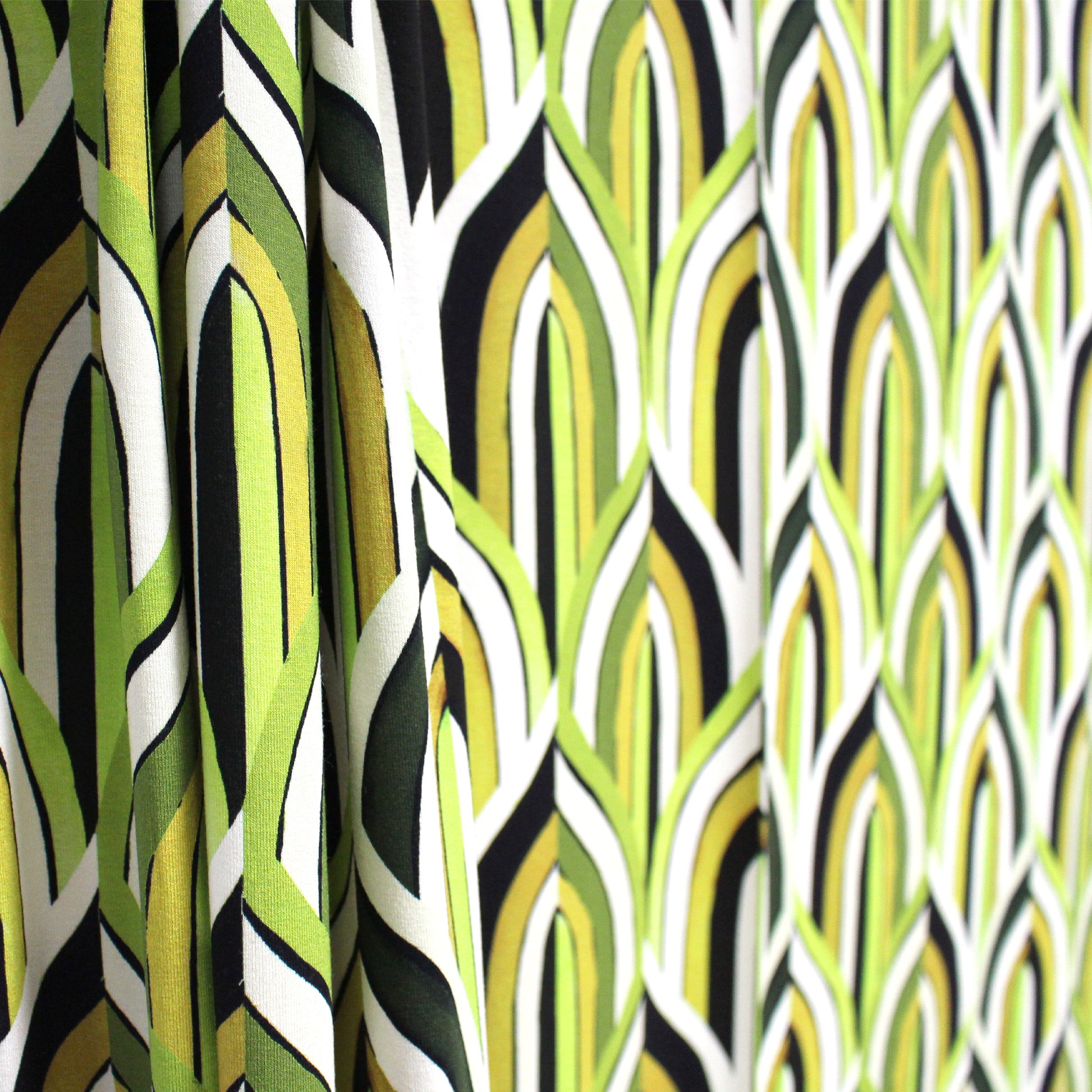 'moroccan entrance' viscose/Spandex jersey, Oeko-Tex cert.