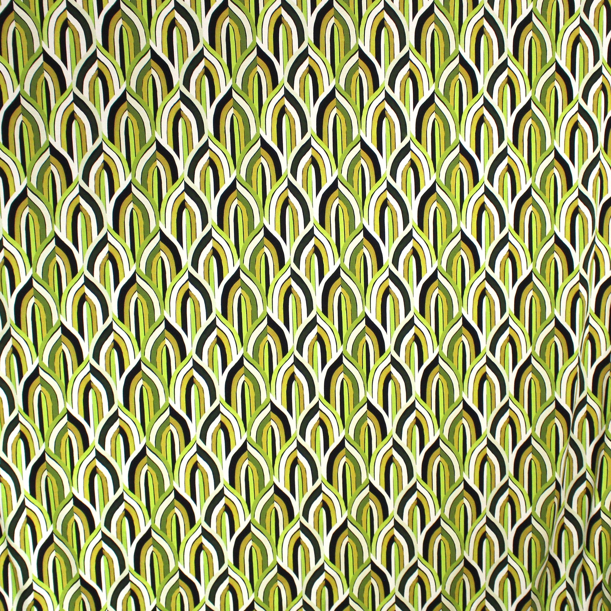 'moroccan entrance' viscose/Spandex jersey, Oeko-Tex cert.