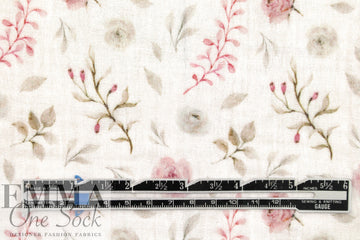 Dutch cotton mouseline, Oeko-Tex certified - pink rose .75 yds
