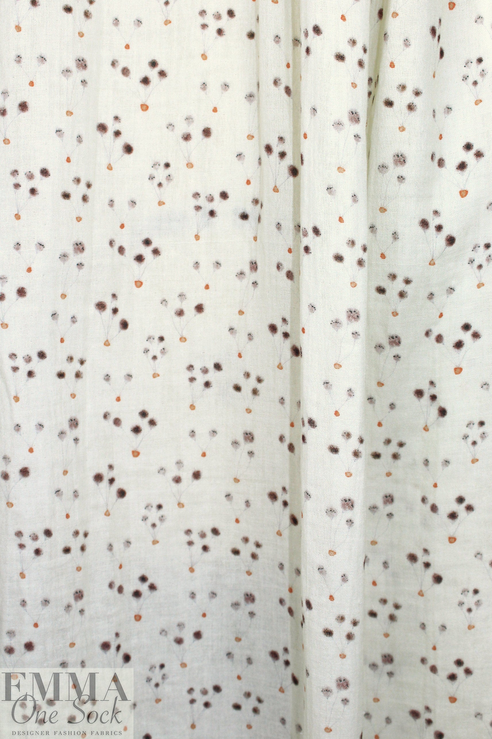 Dutch cotton mouseline, Oeko-Tex certified - balloons 2.25 yd
