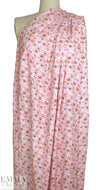 Dutch cotton mouseline, Oeko-Tex certified - floral blush .875 yds
