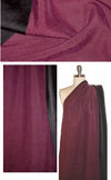 Guangdong Province mud silk - wine .75 yds