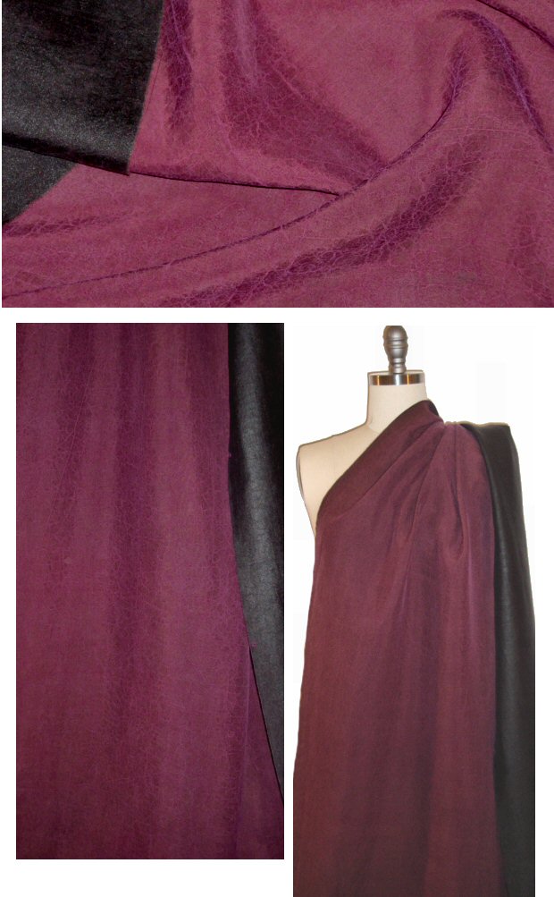 Guangdong Province mud silk - wine 1 yard