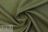 European medium weight linen - army green