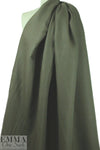European medium weight linen - army green
