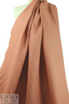 European medium weight linen - salmon blush