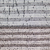Italian wool blend novelty knit boucle' - walnut/ecru/black 2.25 yds