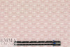 textured yarn dye novelty knit - light pink 1.75 yd