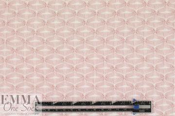textured yarn dye novelty knit - light pink 1.75 yd