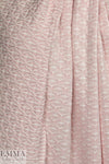 textured yarn dye novelty knit - light pink 1.75 yd