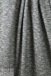 NY designer wavy crosshatch stripe cotton knit