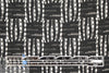 basketweave stitch lacey knit, Oeko-Tex certified - black 1.66 yd