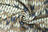 Yiga1 Azroue1 cotton blend novelty weave - beige/navy