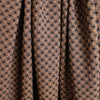 CA designer 'copper stars' woven stretch jacquard 1.625 yds