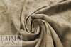Italian sesame jacquard floral silhouette linen/cotton woven 1.125 yd