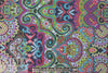 intricate paisley medallion nylon/spandex knit