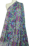 intricate paisley medallion nylon/spandex knit