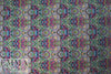 intricate paisley medallion nylon/spandex knit