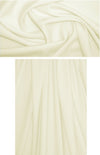 hi-tech stretch crepe 'matte hybrid' - cream 1.875 yds