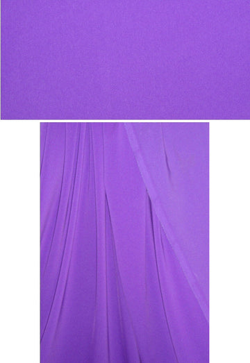 hi-tech stretch crepe 'matte hybrid' - violet