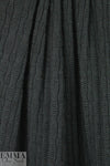 O! Jolly! black Cobblestone sweater knit