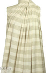 O! Jolly! natural/olive jersey stripe sweater knit