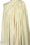 O! Jolly! natural white New Hudson sweater knit 1 yard