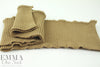 O! Jolly! cappuccino 4-inch wide sweater knit ribbing  1 yard