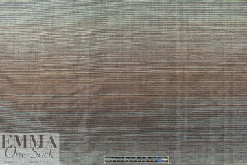 Italian viscose/metallic ombre' stripe woven .875 yds