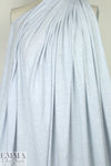 natural dye organic cotton jersey - soft blue