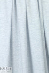 natural dye organic cotton jersey - soft blue 1.5 yds