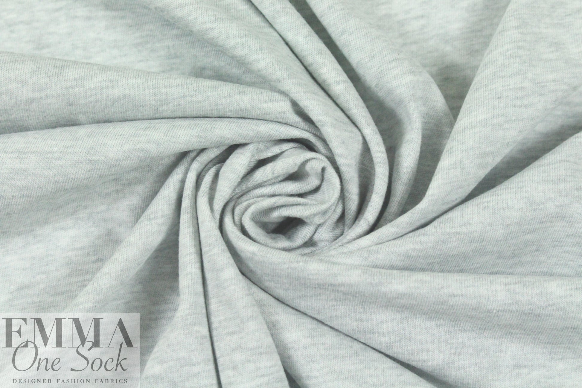 natural dye organic cotton jersey - cloud
