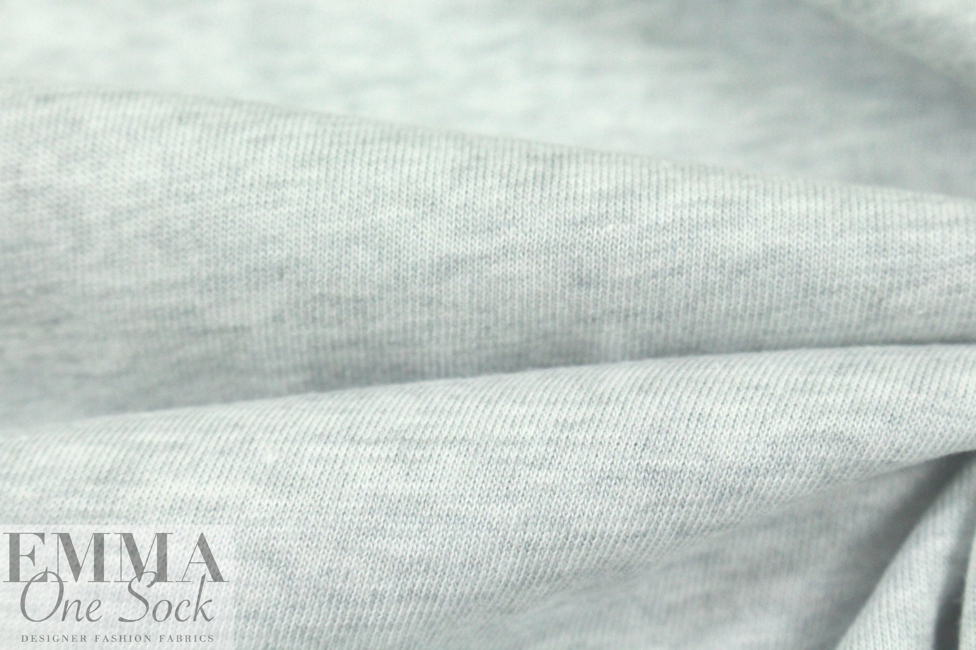 natural dye organic cotton jersey - cloud