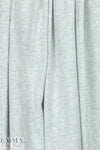 natural dye organic cotton jersey - cloud