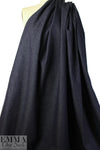 organic dark blue 4-way stretch knit denim
