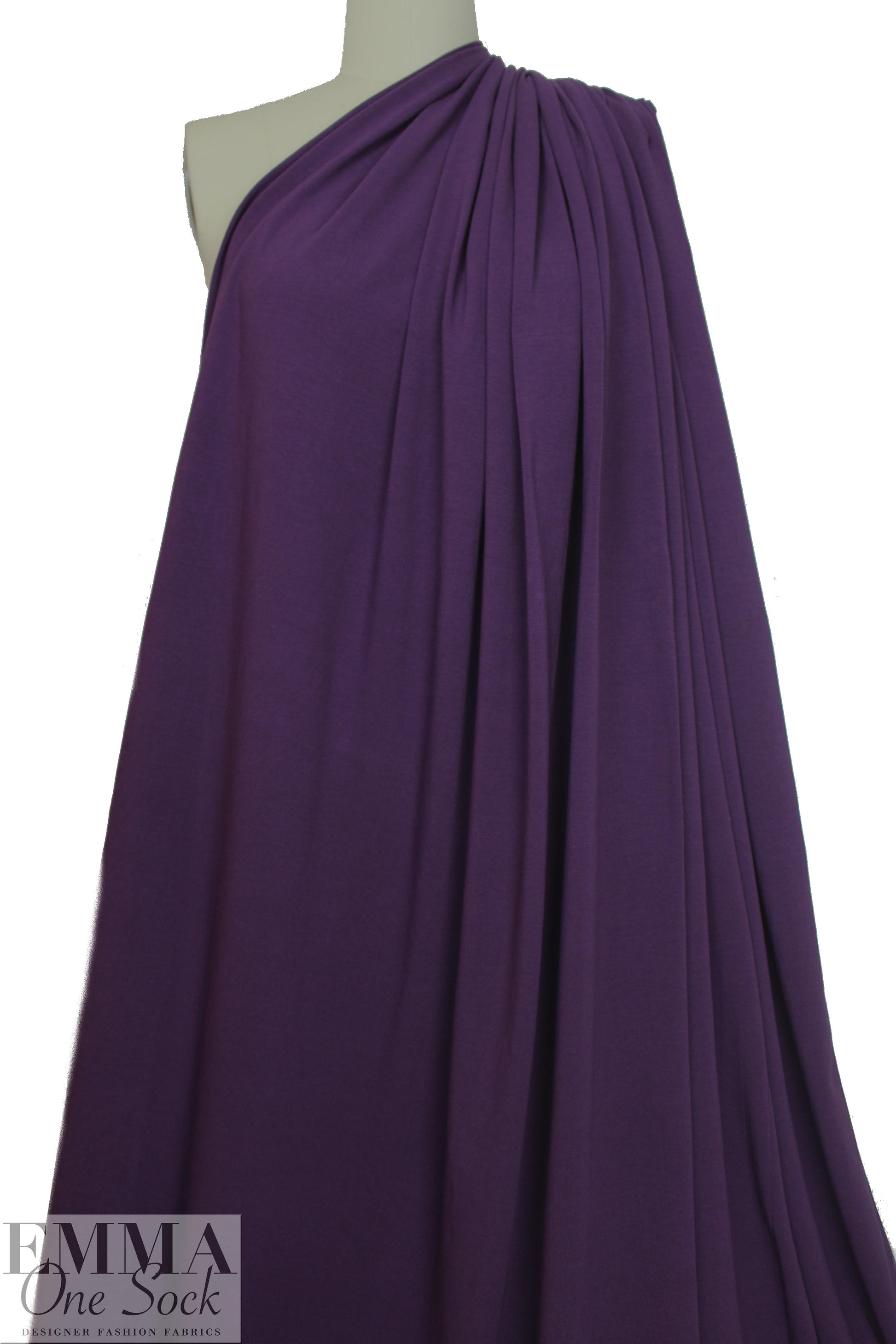 mulberry organic cotton/spandex jersey 4-way 1.66 yd