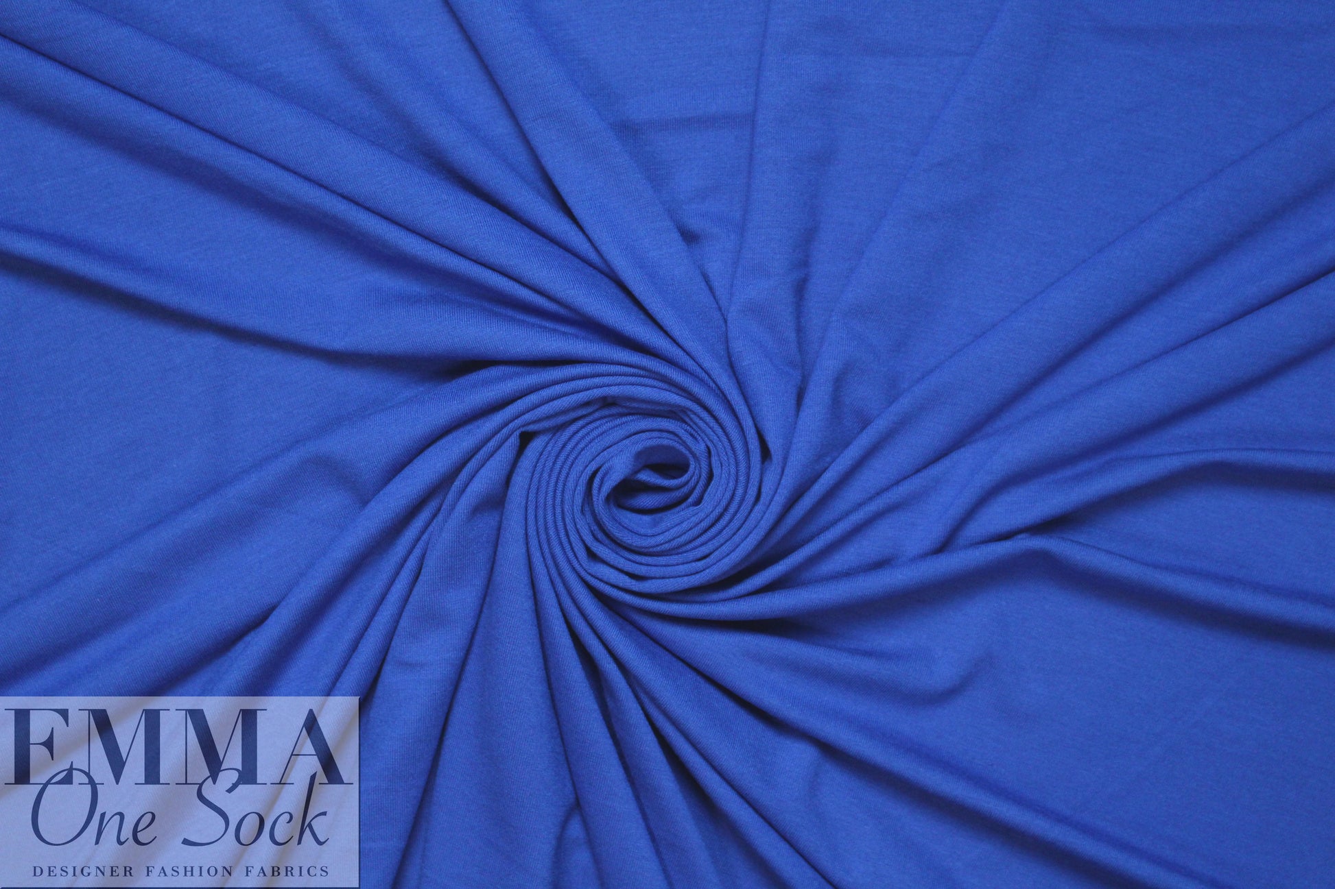 royal blue lightweight rayon jersey 4-way 2 yds