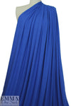 royal blue lightweight rayon jersey 4-way 1.75 yds