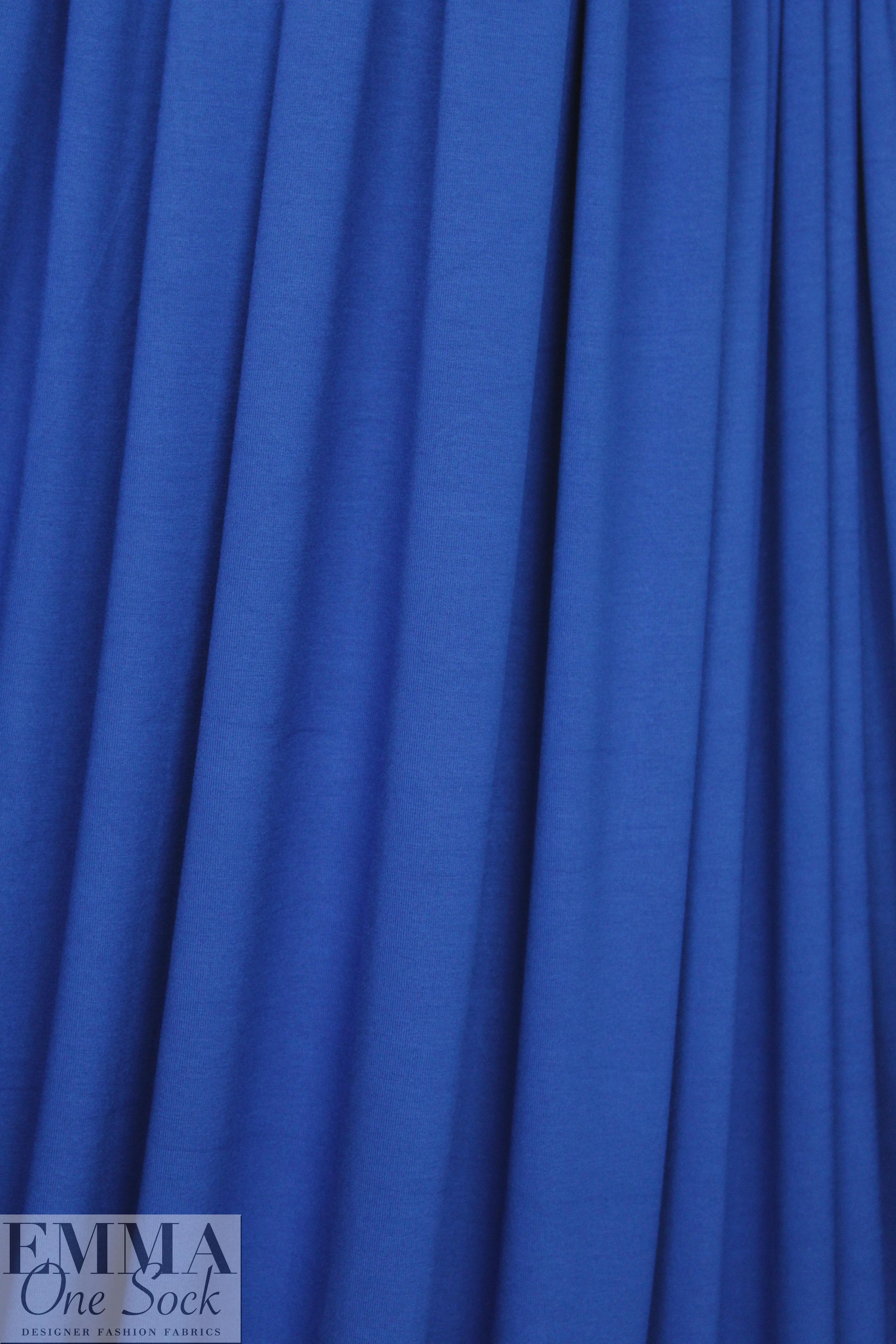 royal blue lightweight rayon jersey 4-way 1.75 yds