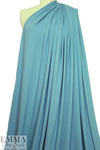 dusty blue lightweight rayon jersey 4-way 1.5 yd