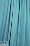dusty blue lightweight rayon jersey 4-way 1.5 yd