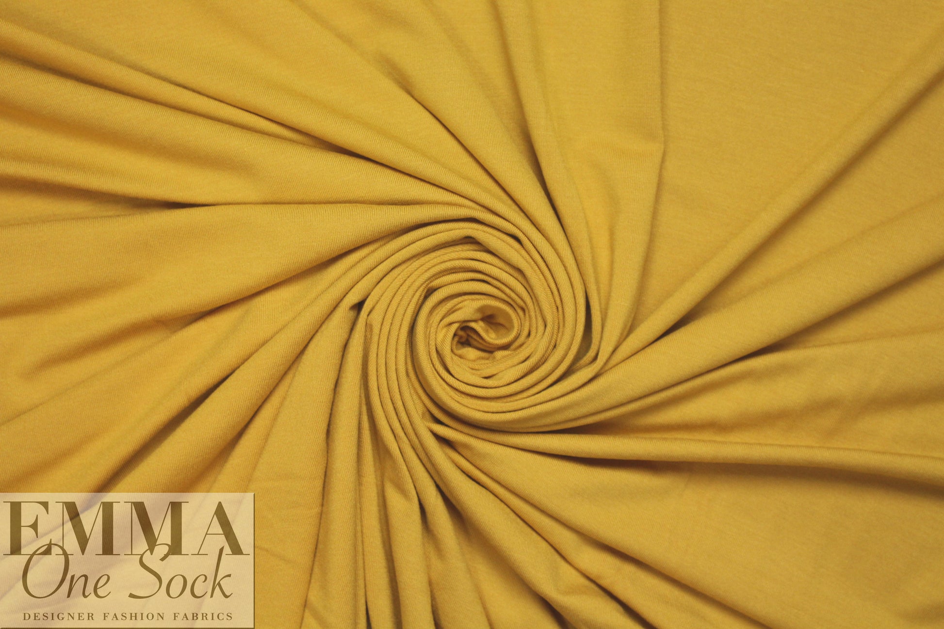 mustard lightweight rayon jersey 4-way