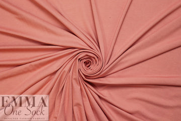 dusty pink lightweight rayon jersey 4-way 1.875 yds
