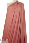 dusty pink lightweight rayon jersey 4-way .75 yds