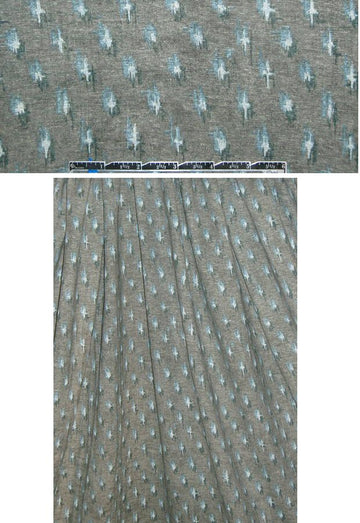 hemp/organic cotton print jersey - gray graphic