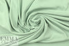 organic cotton interlock, Oeko-Tex certified - pale, dusty sage 1.25 yds